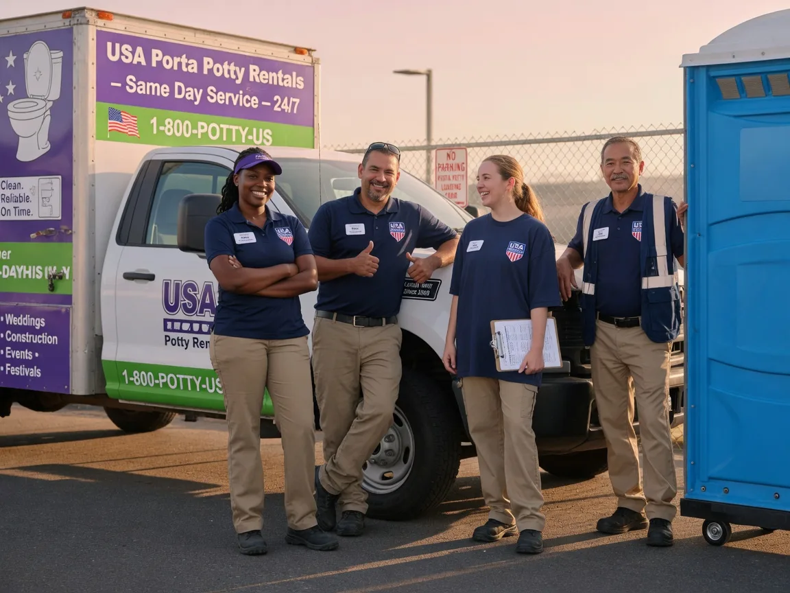 Porta Potty Rental company in Hannibal, MO