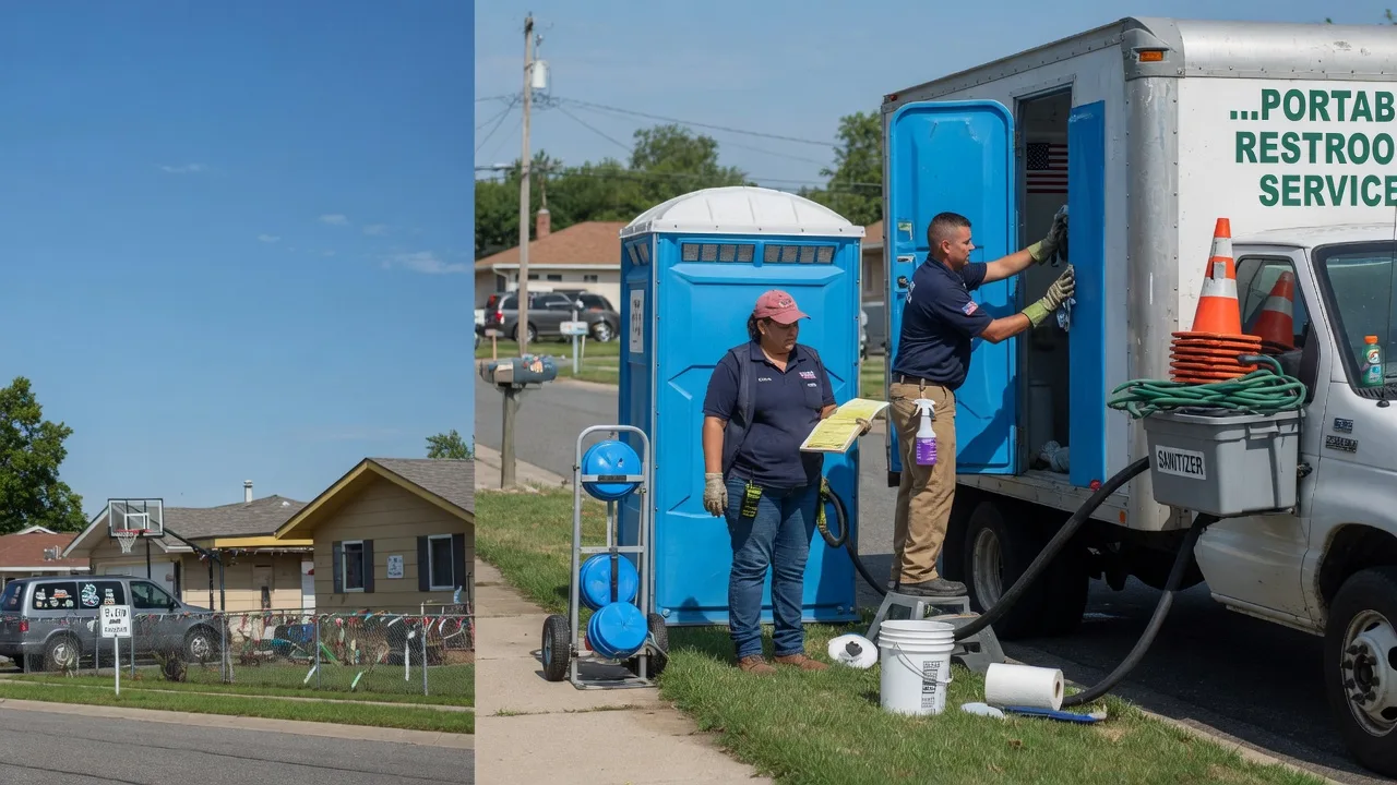 Porta Potty Rental in Hannibal, MO near me